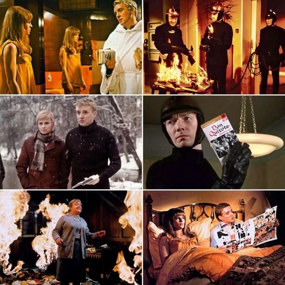 Cᵢₙₑ y ᵣₑₗᵢdₐd La Quema de Libros: De la Historia a la Ficción en Fahrenheit 451