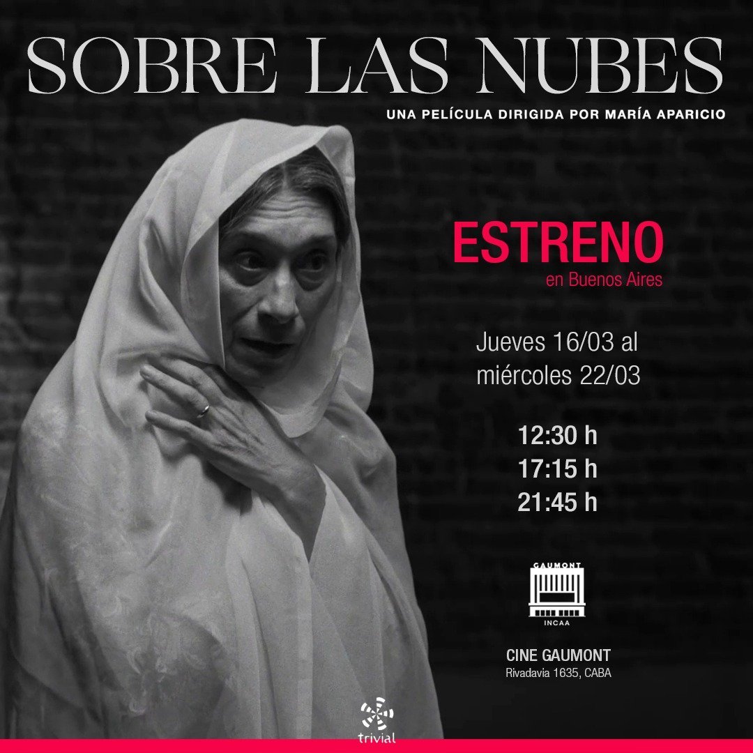 SOBRE LAS NUBES             Dirigida por María Aparicio