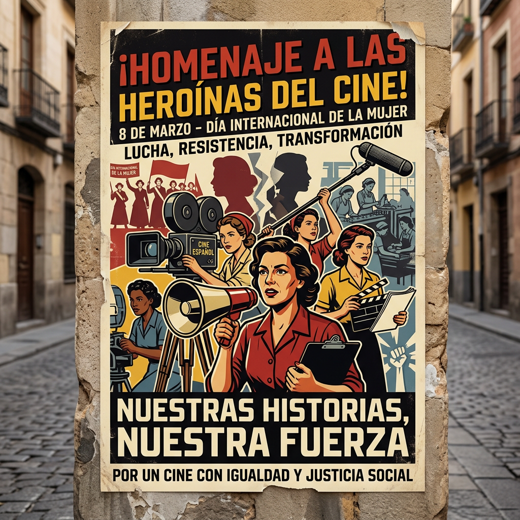 ☝𝙲𝚒𝚗𝚎 𝚢 𝙶é𝚗𝚎𝚛𝚘     📽️     8M en el cine   🎬        Las Protagonistas de la Lucha   ✍️ℕ𝕠𝕥𝕒 𝟙/𝟚