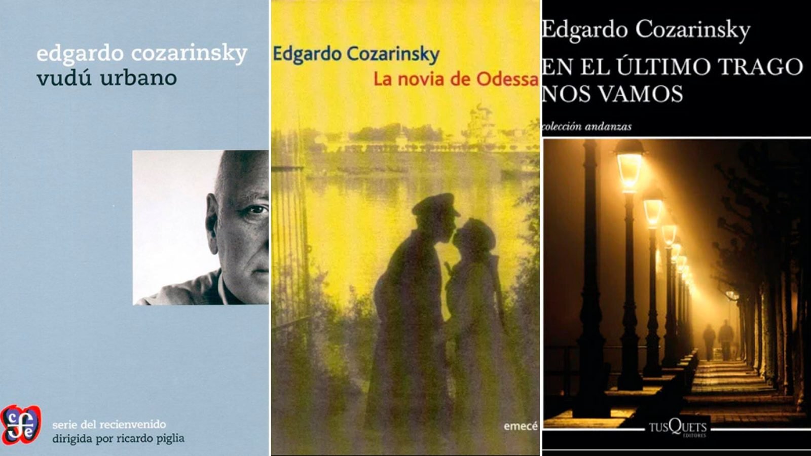 "ᴾᵒʳ ˢᵘᵉʳᵗᵉ ⁿᵒˢ Qᵘᵉᵈᵒ ˢᵘ ᵒᵇʳᵃ" EDGARDO COZARINSKY