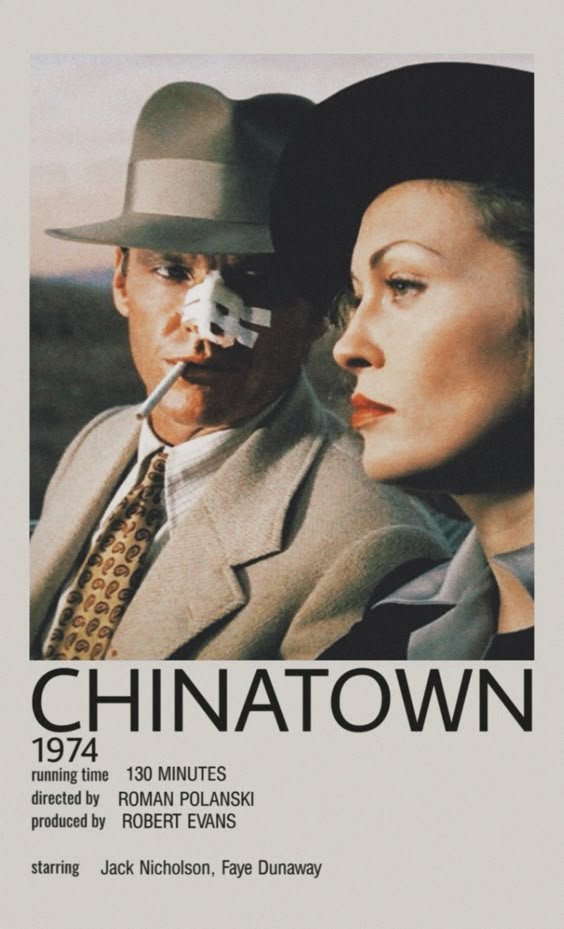 ℝ𝕖𝕔𝕠𝕣𝕕𝕒𝕞𝕠𝕤 𝕖𝕝 𝕖𝕤𝕥𝕣𝕖𝕟𝕠    A su 50 aniversario     «Chinatown»