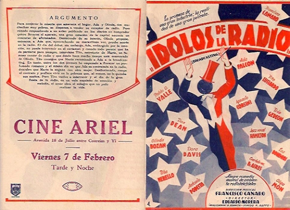 .•CINE Y TECNOLOGÍA•. “La Radio en el Cine”