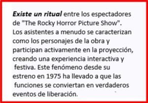 ℝ𝕖𝕔𝕠𝕣𝕕𝕒𝕞𝕠𝕤 𝕖𝕝 𝕖𝕤𝕥𝕣𝕖𝕟𝕠 𝕕𝕖 The Rocky Horror Picture Show