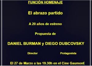 ℝ𝕖𝕔𝕠𝕣𝕕𝕒𝕞𝕠𝕤 𝕖𝕝 𝕖𝕤𝕥𝕣𝕖𝕟𝕠 𝕕𝕖 "El abrazo partido"