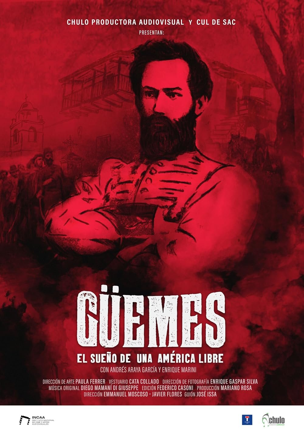 𝓒𝓲𝓷𝓮 𝔂 𝓗𝓲𝓼𝓽𝓸𝓻𝓲𝓪 Martín Miguel de Güemes en la pantalla argentina 🌄 Recordando los 205 años de su fallecimiento