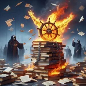 Cᵢₙₑ y ᵣₑₗᵢdₐd La Quema de Libros: De la Historia a la Ficción en Fahrenheit 451