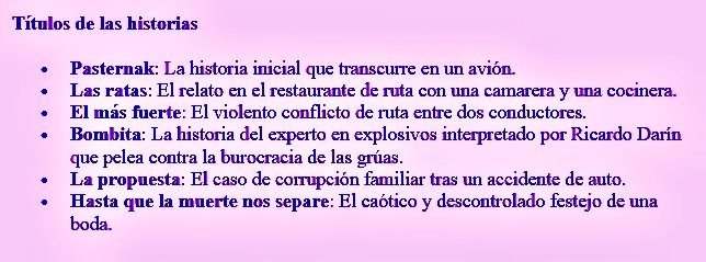 ℝ𝕖𝕔𝕠𝕣𝕕𝕒𝕞𝕠𝕤 𝕖𝕝 𝕖𝕤𝕥𝕣𝕖𝕟𝕠 𝕕𝕖 Relatos salvajes