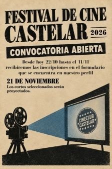 CASTELAR ENCIENDE LA PANTALLA: EL CINE EMPIEZA A LO GRANDE, EN FORMATO CORTO