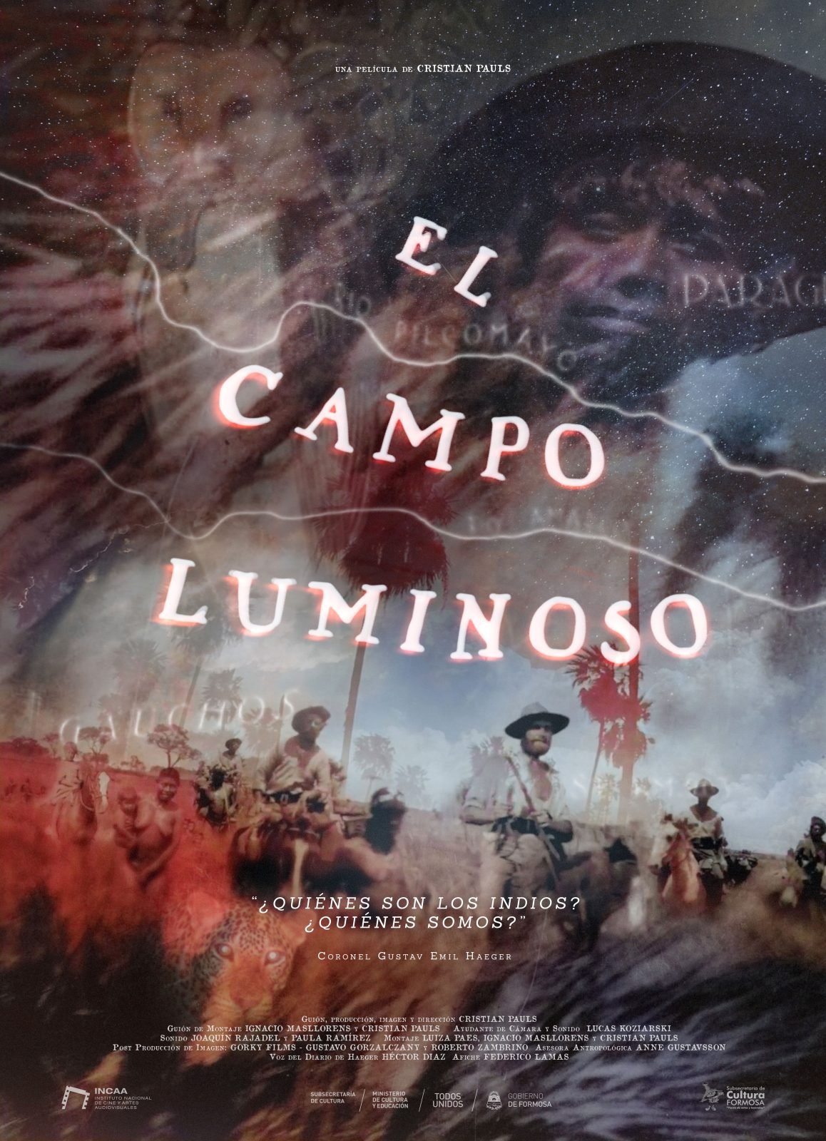 EL CAMPO LUMINOSO      **Una película de Cristian Pauls**