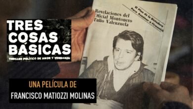 Photo of «TRES COSAS BÁSICAS»      Una película de Francisco Matiozzi Molinas   16/03/2023