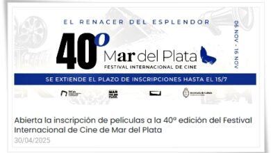 Photo of ꧁ ᖴᗴᔕ丅Ꭵᐯᗩᒪᗴᔕ Ƴ ᗰᑌᗴᔕ丅ᖇᗩᔕ ꧂ 40° Edición del Festival Internacional de Cine de Mar del Plata -Tercera nota-