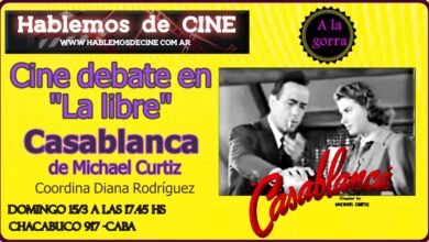 Photo of ✦ 𝙲𝚒𝚗𝚎 ♡ 𝚍𝚎𝚋𝚊𝚝𝚎 ✦                                    Te invito al segundo encuentro de         ℕ𝕆𝕋𝔸 𝟙/𝟚